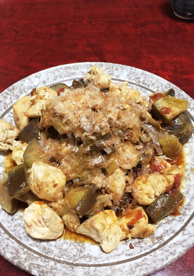 水なすとササミの梅肉ソース和え-レシピのメイン写真