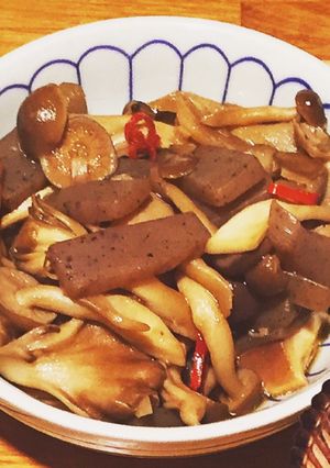 きのこと蒟蒻のキンピラ-レシピのメイン写真