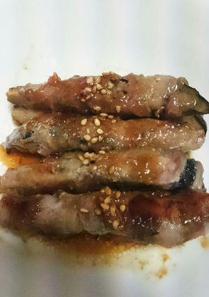 生姜香るなすの肉巻き-レシピのメイン写真