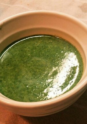 とろ～り美味しいホウレン草のポタージュ♪-レシピのメイン写真