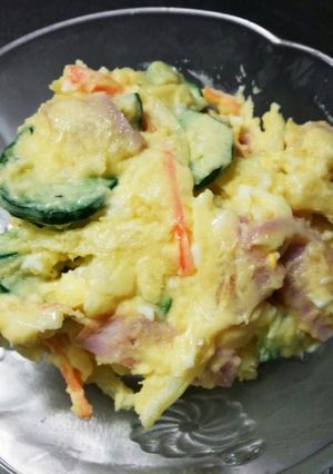 家庭のシンプル☆ポテトサラダ♪-レシピのメイン写真