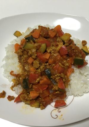 適当ドライカレー-レシピのメイン写真