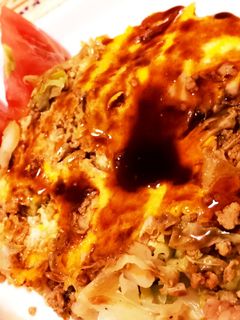 簡単☆お好み焼き風☆キャベツ大量消費-レシピのメイン写真
