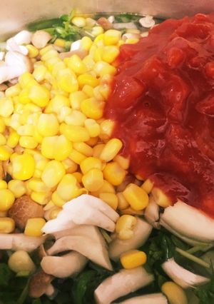 簡単！材料入れて煮込むだけミネストローネ-レシピのメイン写真