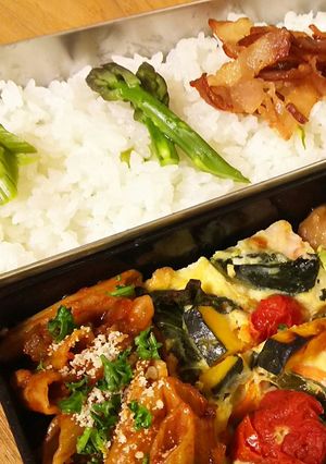 簡単！爽やかアスパラごはん＜混ぜるだけ＞-レシピのメイン写真