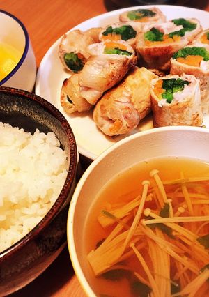 材料3つ!豚肉の野菜巻き-レシピのメイン写真