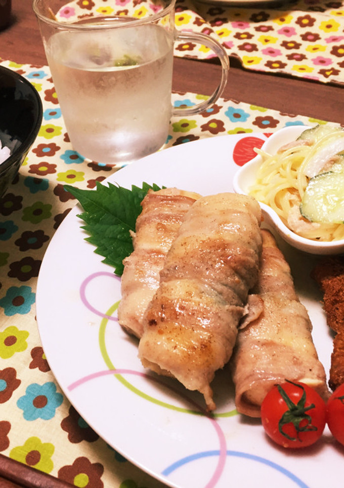 ヘルシー＆かさ増し！豚バラの厚揚げ巻き-レシピのメイン写真