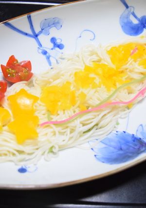 簡単☆七夕そーめん-レシピのメイン写真