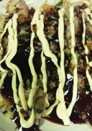 ひやごはんで♪豚ニラお好み焼き-レシピのメイン写真