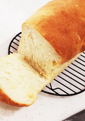 パウンド型でほんのり甘いふっくら食パン-レシピのメイン写真
