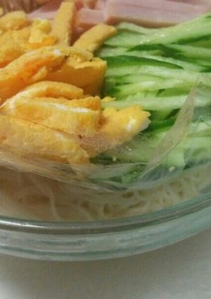 暑い日に節約☆ヘルシーそうめん弁当♪-レシピのメイン写真