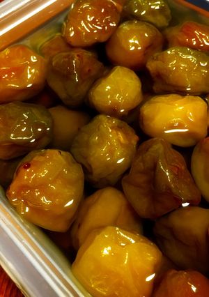 梅の飴色シロップ漬け-レシピのメイン写真