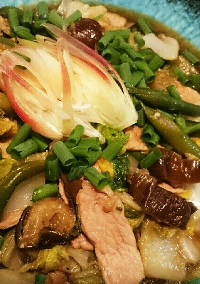 なす.白菜.豚肉のとんこつ炒め-レシピのメイン写真