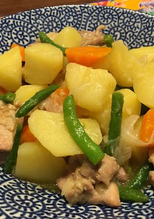 塩肉じゃが☆鶏もも肉で-レシピのメイン写真
