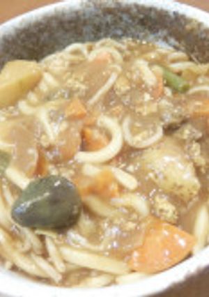 隠し味に粉末ほうじ茶！カレーうどん-レシピのメイン写真