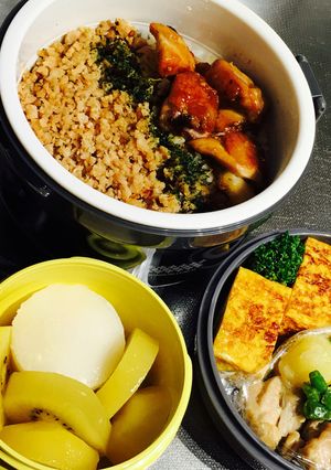高校生男子弁当☆高校球児の栄養管理その4-レシピのメイン写真
