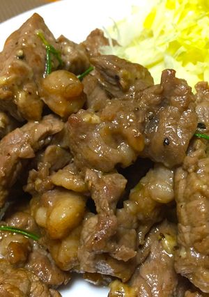 お肉やわらか☆ローズマリー風味のステーキ-レシピのメイン写真
