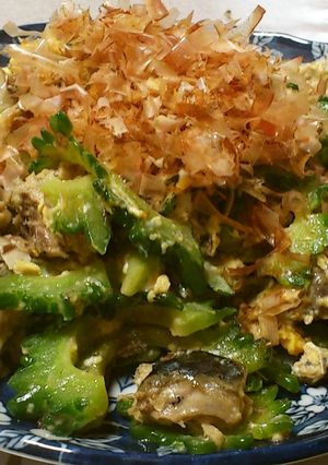 鯖缶DEゴーヤチャンプル-レシピのメイン写真
