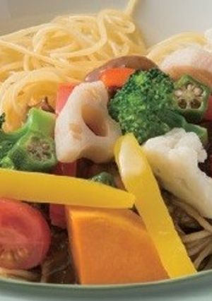 季節野菜のボイル　ビーフストロガノフ-レシピのメイン写真