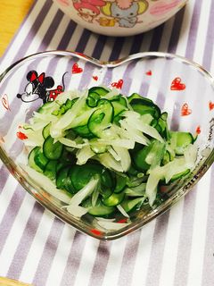 胡瓜とらっきょうの酢の物-レシピのメイン写真