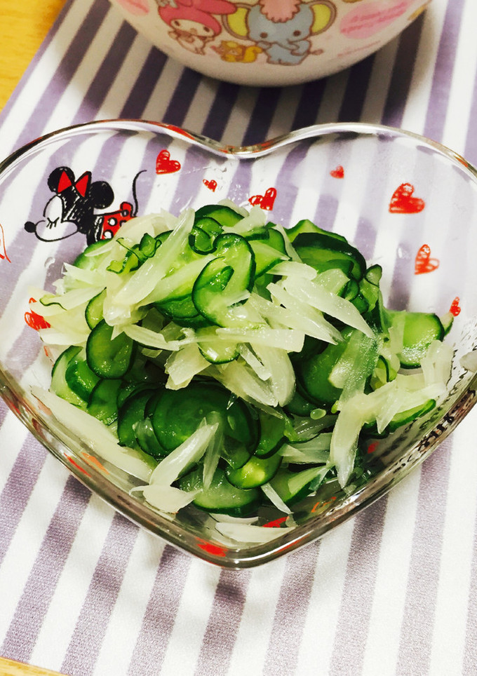 胡瓜とらっきょうの酢の物-レシピのメイン写真
