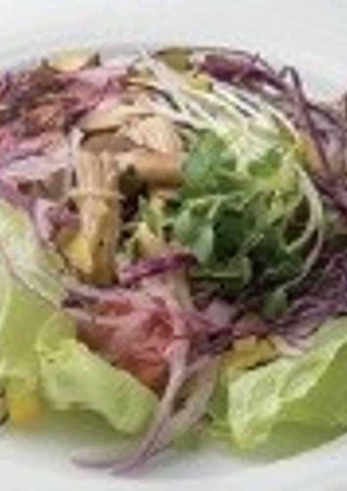 茸の軽いマリネと旬菜のサラダ-レシピのメイン写真