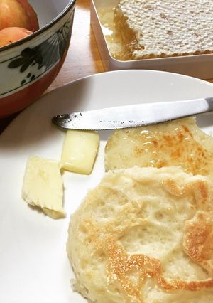 イギリス朝食　クランペット-レシピのメイン写真