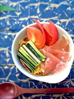 糖質オフ!お豆腐冷やし中華-レシピのメイン写真