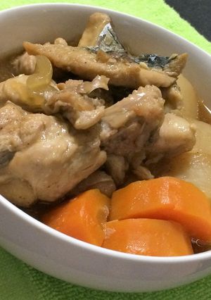 炊飯器にお任せ♪　手羽元＆さごし大根-レシピのメイン写真