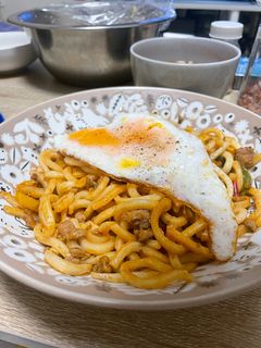 エスニック風焼きうどん-レシピのメイン写真