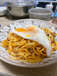 エスニック風焼きうどん-レシピのメイン写真