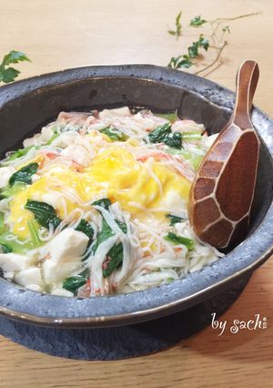 ふわふわ玉子のカニカマあんかけ丼-レシピのメイン写真