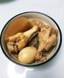 ほっこり田舎味。手羽元と大根の煮物