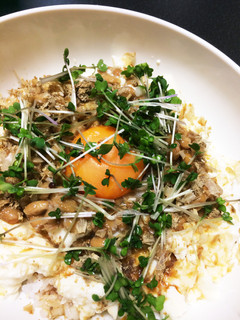 便秘ママ&授乳期ダイエットに♪納豆丼-レシピのメイン写真
