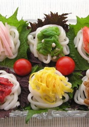 ★夏にぴったり♪色々うどん★-レシピのメイン写真