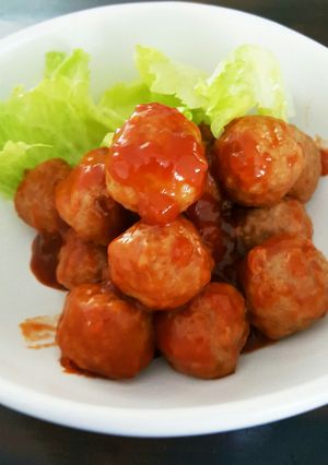 肉だんごの甘酢あん☺-レシピのメイン写真