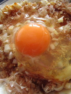 レンジでゆでた麺でつくる かまたまうどん-レシピのメイン写真