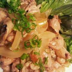 รูปของ 夏向き♪ダブル梅で豚肉の生姜焼き