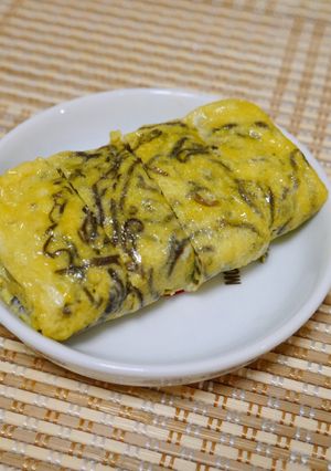 生もずくの玉子焼き-レシピのメイン写真