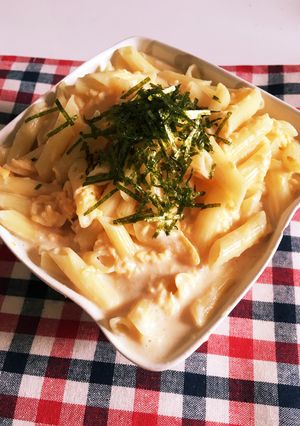 マカロニの明太子クリーム-レシピのメイン写真