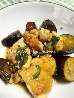 簡単*茄子と鶏肉の南蛮炒め-レシピのメイン写真