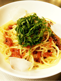 簡単 梅だれ冷製パスタ♪-レシピのメイン写真