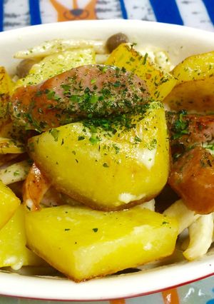 簡単＊ジャーマンポテト＊青のり味-レシピのメイン写真