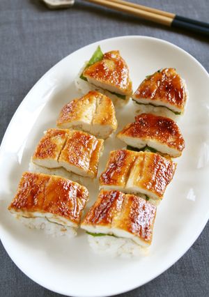 梅ご飯の焼き鳥にぎり-レシピのメイン写真