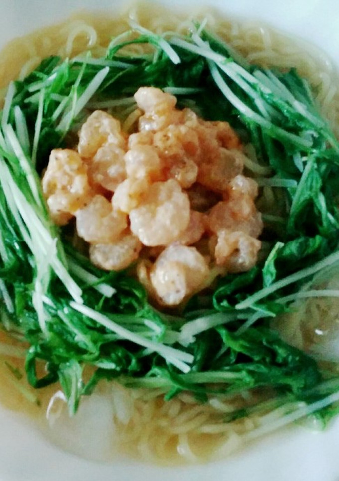 エビマヨのせ冷やしラーメン-レシピのメイン写真