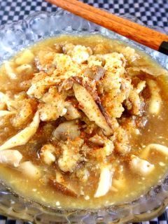 麺つゆで簡単♬きのこのおろし煮☆-レシピのメイン写真