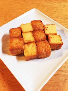 簡単スピードおかず!厚揚げの焼肉タレ炒め-レシピのメイン写真