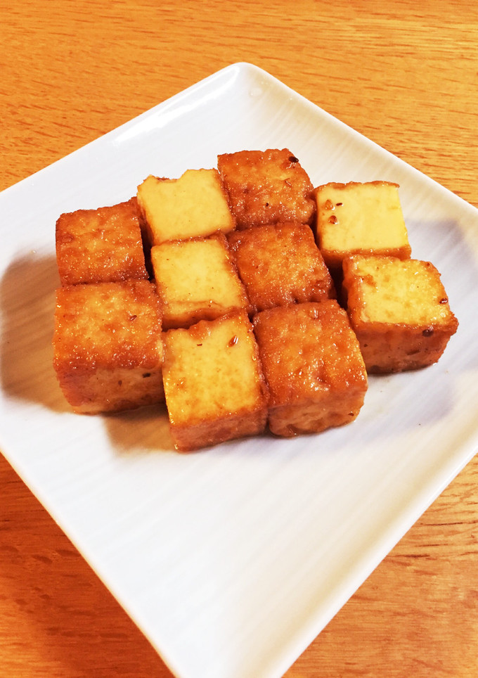 簡単スピードおかず！厚揚げの焼肉タレ炒め-レシピのメイン写真