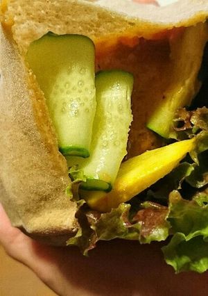 簡単トマトピタパン！BBQにも♪-レシピのメイン写真