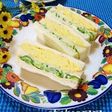 ふわふわ卵ときゅうりのサンドイッチ